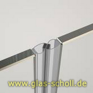 Artikelbild 2 des Artikels “selbstklebende fluchtende 180 Grad Magnet-Duschdichtung (2500mm) 8-12mm Glas “