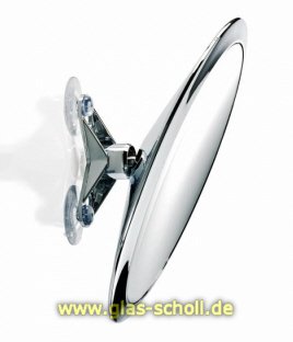 Artikelbild 2 des Artikels “Design Kosmetikspiegel SPT12 mit Saugnäpfen und 5-facher Vergrößerung (schwenkbar) d=235 glanzverchromt“
