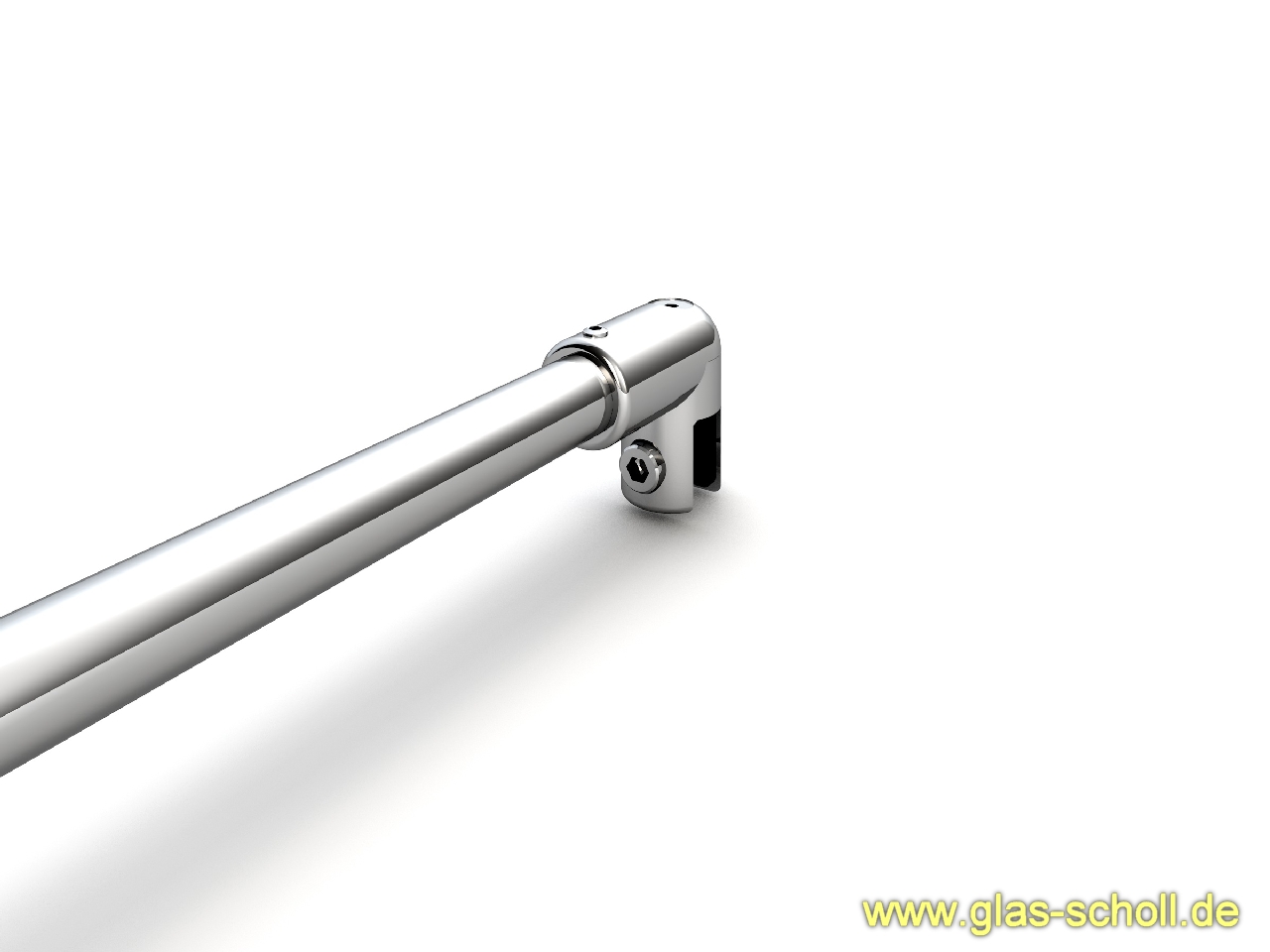 Artikelbild 2 des Artikels “Runde Stabilisierungsstange GLAS-GLAS Varianten 0,46-1,5m (kürzbar) 1,00m glanzverchromt (MS7)“