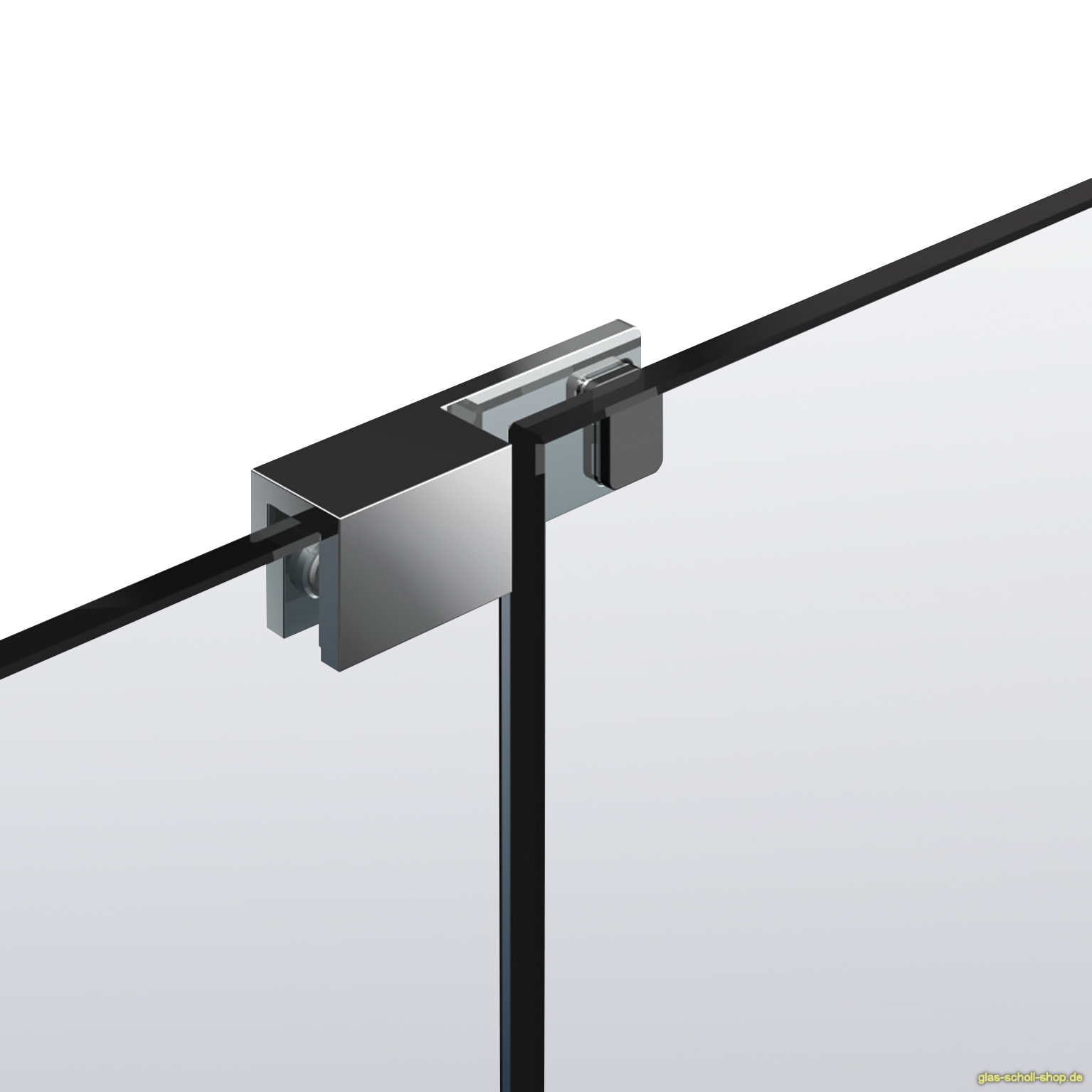 Artikelbild 2 des Artikels “fluchtender Türanschlagpuffer mit Überdrückungsschutz glanzverchromt links“