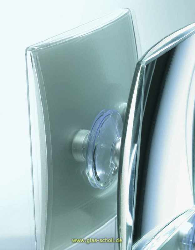 Artikelbild 2 des Artikels “Design Kosmetikspiegel SPT 40 klein mit Saugnäpfen und 5/8-fache Vergrößerung 130x130 5-fache Vergrößerung“