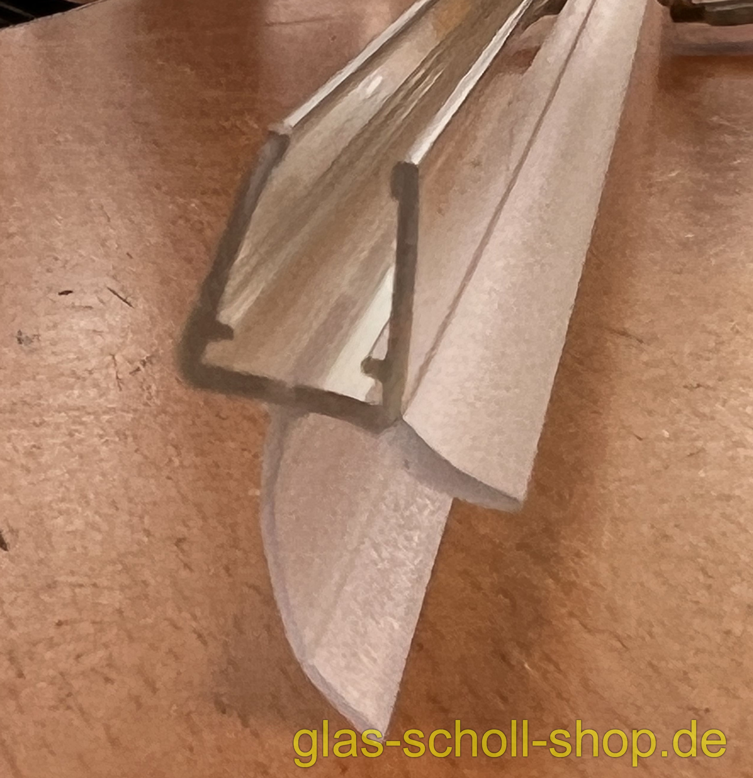 Artikelbild 3 des Artikels “unteres EXTRALANGE Wasserabweisprofil mit 135° Lippe Duschdichtung für 6-8mm Glas 1000 mm“