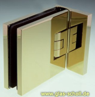 Artikelbild 3 des Artikels “Flamea+ 90° extrastark Glas-Wand Pendel-Duschtürband (verdeckte Verschraubung) glanzverchromt“