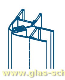 Artikelbild 3 des Artikels “90 Grad Magnet-Duschdichtung für 10-12mm Glas (2500mm) “