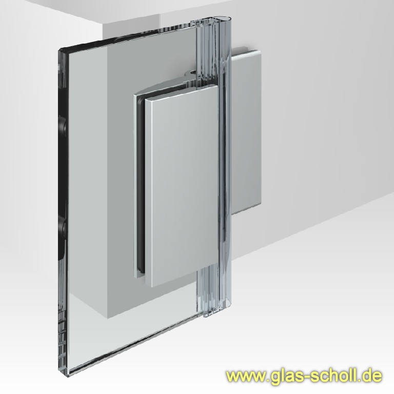 Artikelbild 3 des Artikels “Farfalla 90° Glas-Wand Duschtürband (nach außen hin öffnend) glanzverchromt“