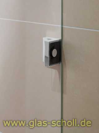 Artikelbild 3 des Artikels “Nivello+ 90° Winkelhalter Glas-Wand AUSSENBEFESTIGUNG flächenbündig glanzverchromt“