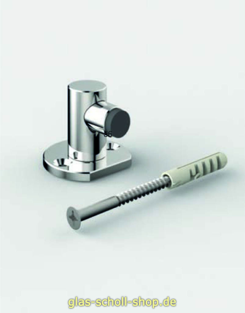 Artikelbild 3 des Artikels “Runder Türstopper Glas-Wand in verschiedenen Oberflächen “