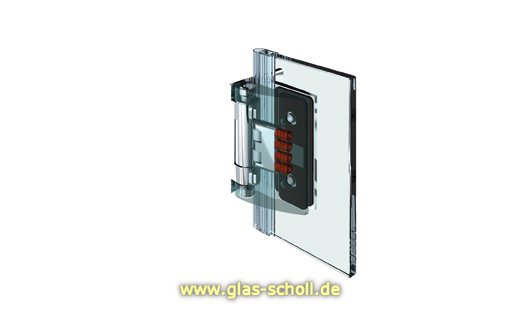 Artikelbild 3 des Artikels “Pillango 90° Glas-Wand Duschtürband/- Anschlagband glanzverchromt“