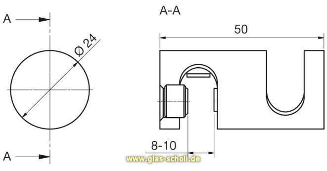 Artikelbild 3 des Artikels “Handtuchhalter (aufsteckbar) glanzverchromt“