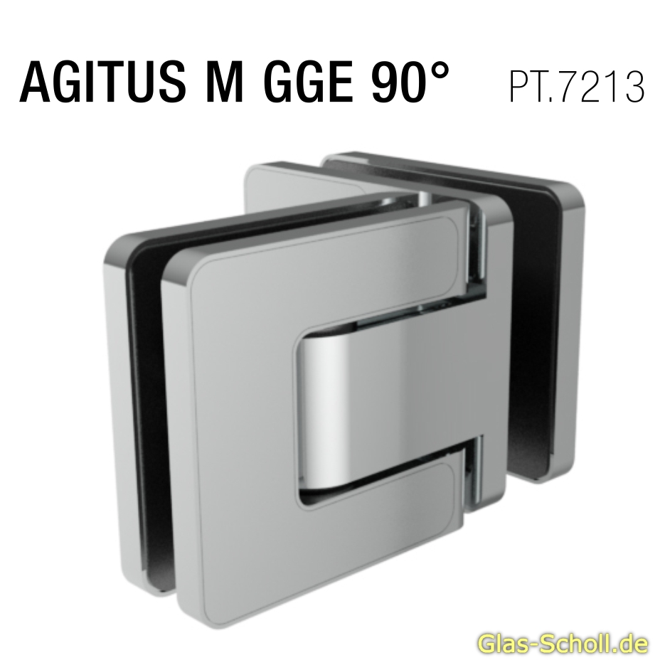 Artikelbild 3 des Artikels “MWE Agitus-M Pendeltürband 90° Glas-Glas aussen Edelstahl geschliffen“