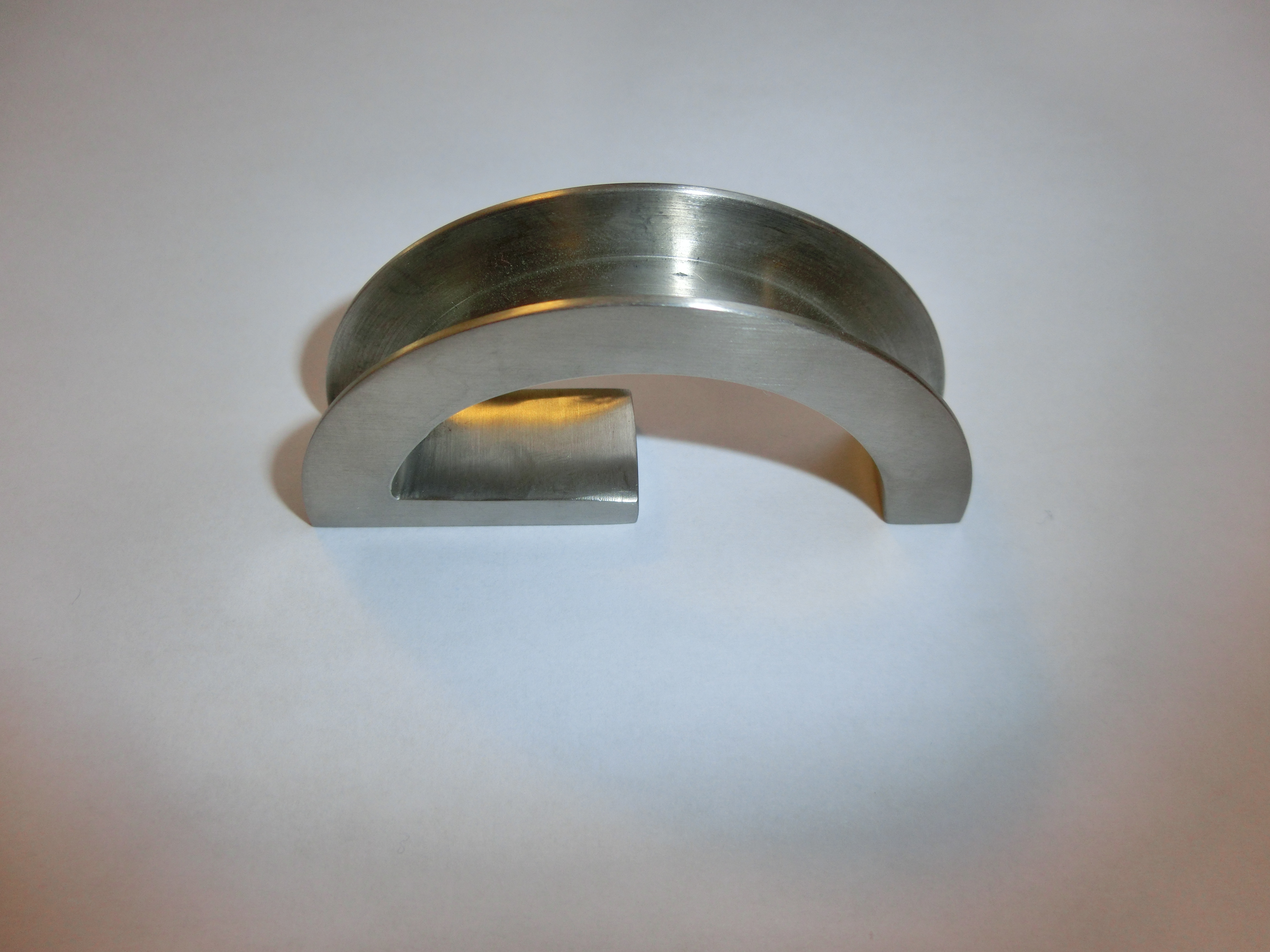 Artikelbild 3 des Artikels “Design G-Edelstahl-Griffmuschel für 12mm Glas!!AUSSTELLUNGSSTÜCK!! “