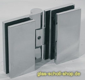 Artikelbild 3 des Artikels “Wellness PREMIUM Glas-Glas DIN links 180Grad Duschtürband (nach innen öffnend) glanzverchromt“