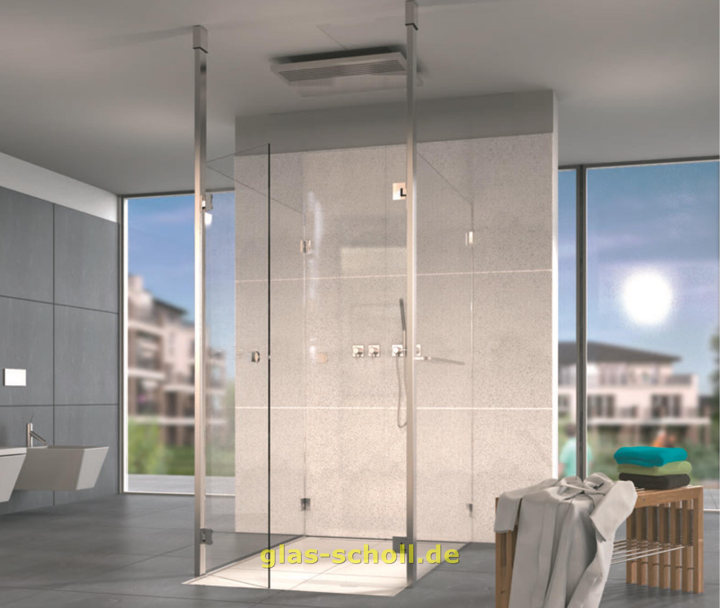 Artikelbild 3 des Artikels “Boden-Decken-Spanner Trennwandstütze glanzeloxiert“