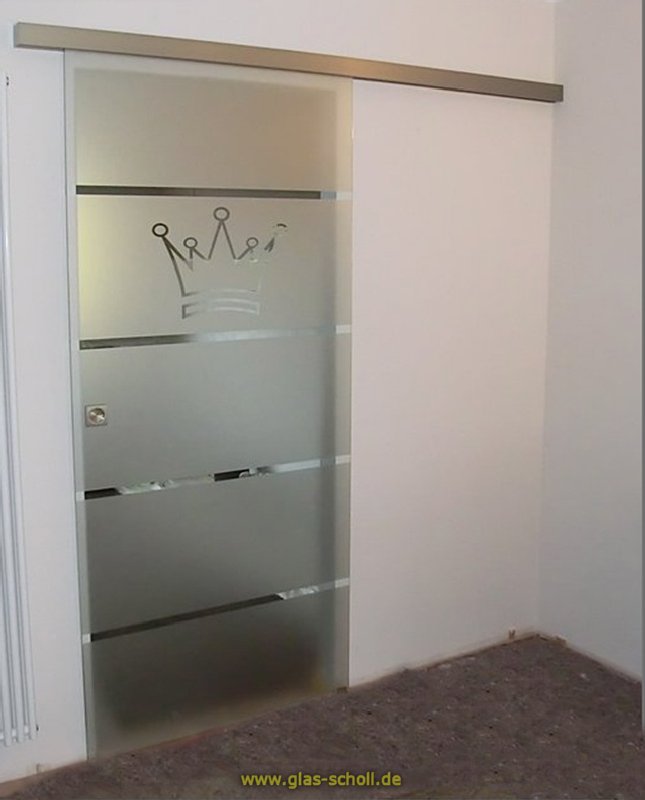 Artikelbild 3 des Artikels “SoftStop-Schiebetür Set Portavant60 1flgl. (OHNE GLAS) EV1 silber matt“