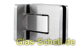 Artikelbild 3 des Artikels “MWE Agitus-M Pendeltürband 90° Glas-Wand beidseitiger Anschraublasche Edelstahl geschliffen“