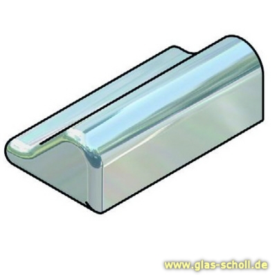 Artikelbild 4 des Artikels “Endstück für unteren geraden Schwallschutz (Paar) SILBER GLÄNZEND “