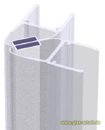 Artikelbild 4 des Artikels “90 Grad Magnet-Duschdichtung für 10-12mm Glas (2500mm) “