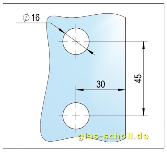 Artikelbild 4 des Artikels “Zargen-Glastürband mit Anschraubplatte, rund Türgewicht 50kg Alufarbig eloxiert E4/EV1 “