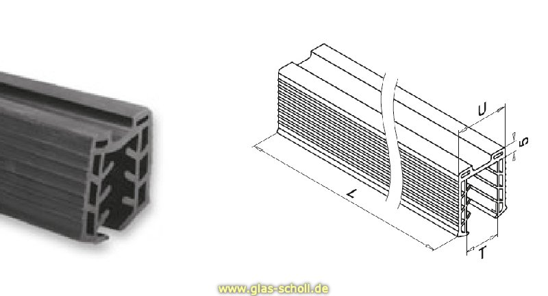 Artikelbild 4 des Artikels “Edelstahl Handlauf rund gebürstet für Ganzglasgeländer 2500 mm “