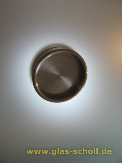 Artikelbild 4 des Artikels “beidseitig aufklebbare Edelstahl Griffmuschel d=60 (Paar) Edelstahl geschliffen“