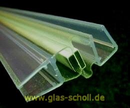 Artikelbild 4 des Artikels “Magnetprofil 90° für Pendeltüren (2500mm) Duschdichtung für 6-8mm Glas “