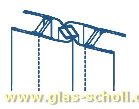 Artikelbild 5 des Artikels “180 Grad (versetzt) Magnet-Duschdichtung für 10-12mm Glas (2500mm) “