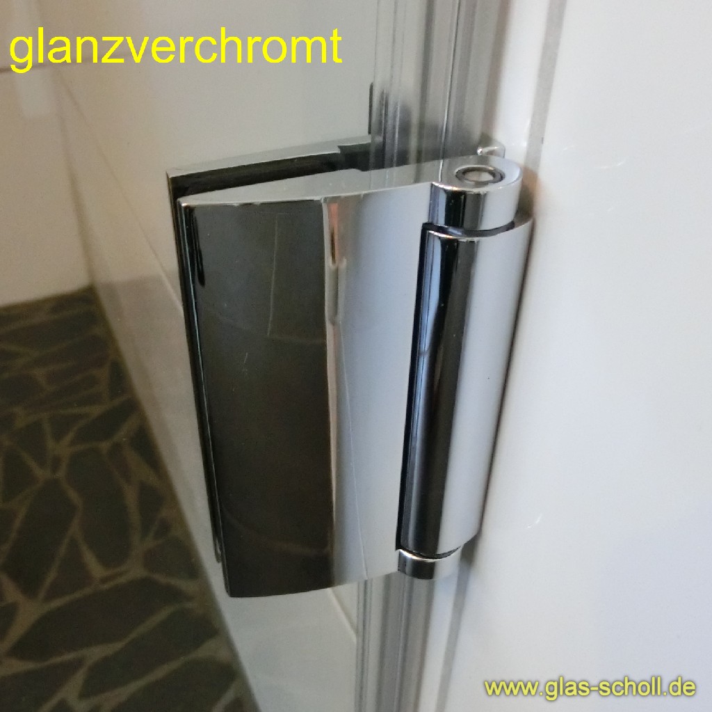 Artikelbild 5 des Artikels “Farfalla 90° Glas-Wand Duschtürband (nach außen hin öffnend) glanzverchromt“