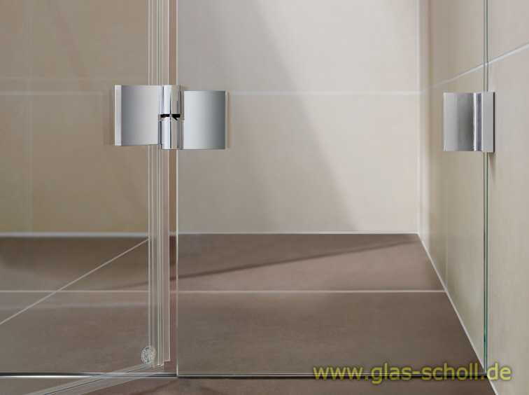 Artikelbild 5 des Artikels “Nivello+ 180° Glas-Glas RECHTS Hebe-Senk flächenbündig Anschlag glanzverchromt“