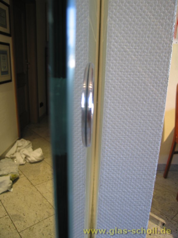 Artikelbild 5 des Artikels “runde Edelstahl-Griffmuschel d=70 für Loch=50 einseitig flach “