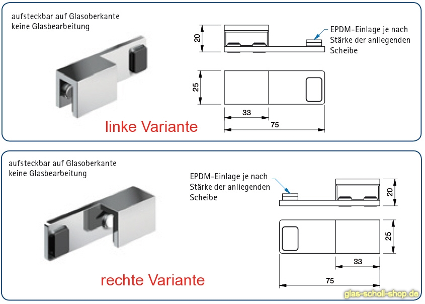 Artikelbild 5 des Artikels “fluchtender Türanschlagpuffer mit Überdrückungsschutz glanzverchromt links“