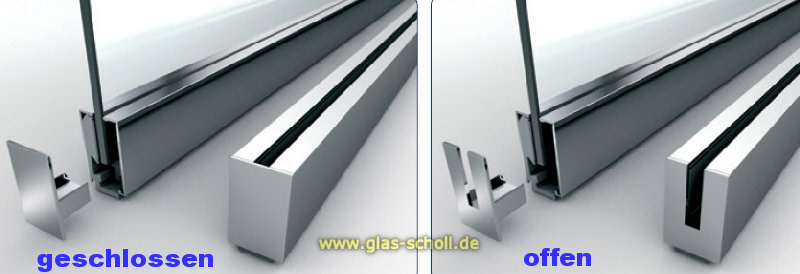 Artikelbild 5 des Artikels “Endkappen für Wandanschlußprofil P8884 geschlossen für 8mm Glas für naturfarbig“