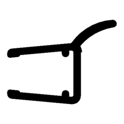Artikelbild 6 des Artikels “Wasserabweisprofil 135° (2500mm) Duschdichtung für 6-8mm Glas - ÜBERLÄNGE “