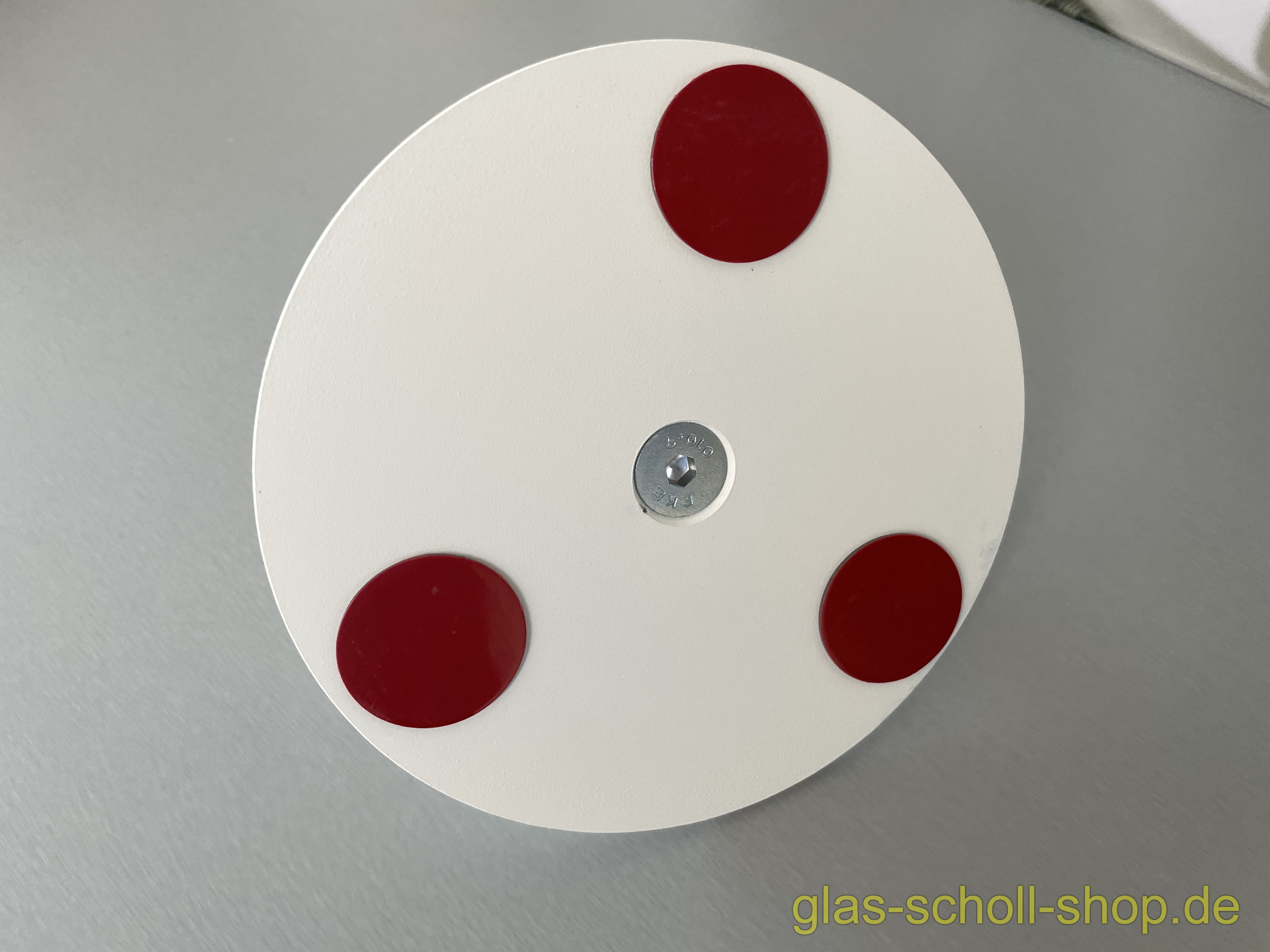 Artikelbild 6 des Artikels “VetroScreen Standfuß weiß RAL9010 (Paar)“