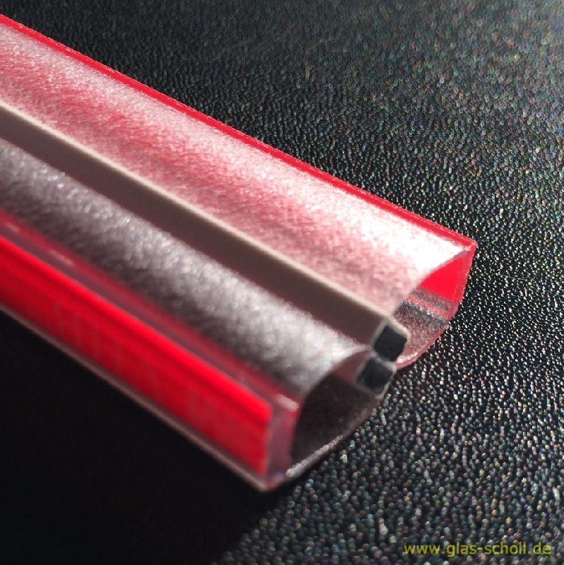 Artikelbild 6 des Artikels “selbstklebende fluchtende 180 Grad Magnet-Duschdichtung (2500mm) 8-12mm Glas “