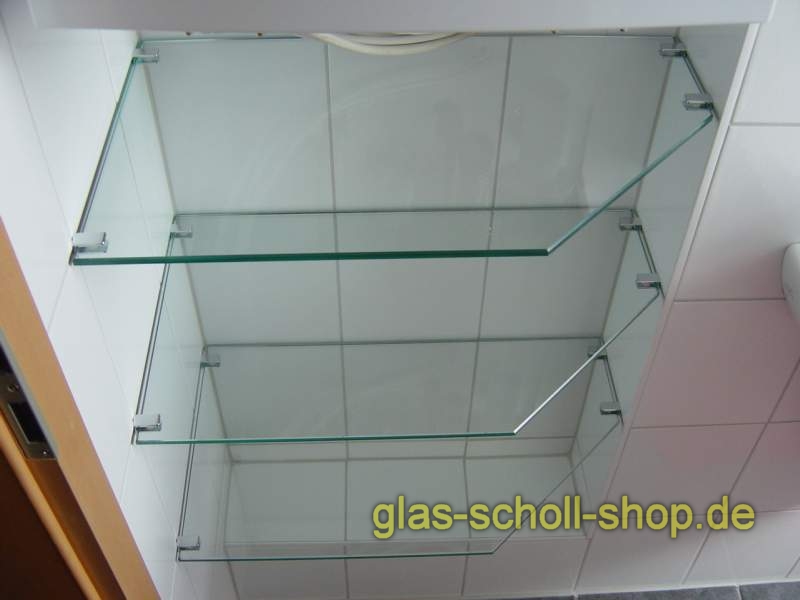 Artikelbild 6 des Artikels “Glasplattenträger rechteckig 15x27 Glasstärke 6-10 mm glanzverchromt“