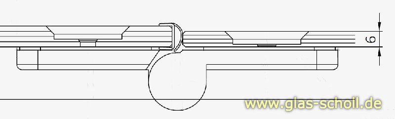 Artikelbild 7 des Artikels “schlanke Spaltdichtung mit gebogener Weichlippe (2010mm) Duschdichtung für 6mm Glas “