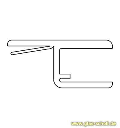 Artikelbild 7 des Artikels “Frontanschlagdichtung 180° (2500mm) für 8-10 mm Glas “