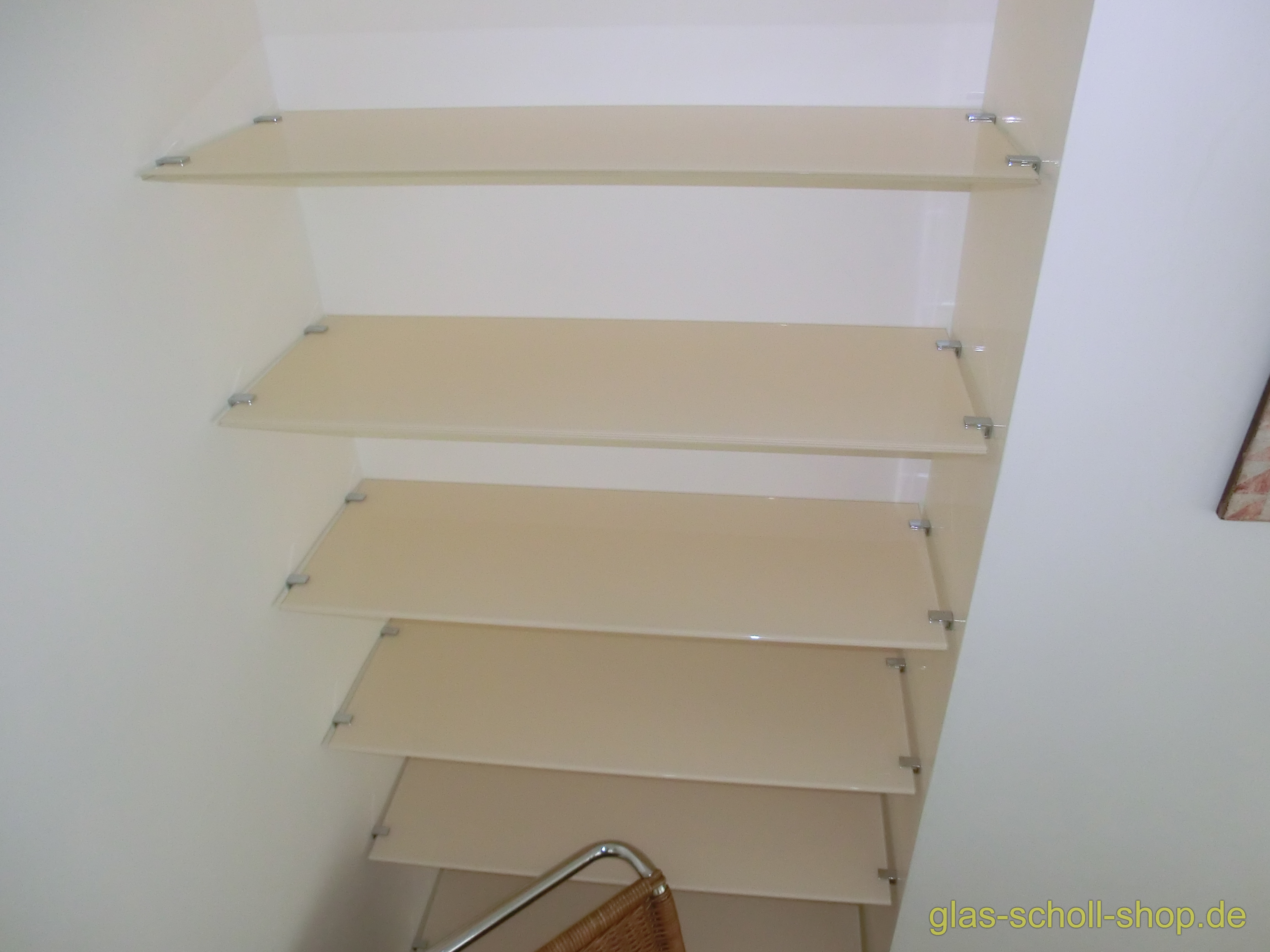 Artikelbild 7 des Artikels “Glasplattenträger rechteckig 15x27 Glasstärke 6-10 mm glanzverchromt“