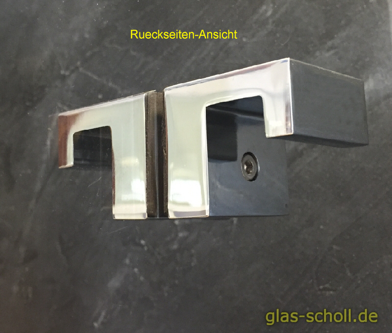 Artikelbild 7 des Artikels “beidseitiger eckiger L-Form Design-Türgriff für Lochbohrung 14mm glanzverchromt“