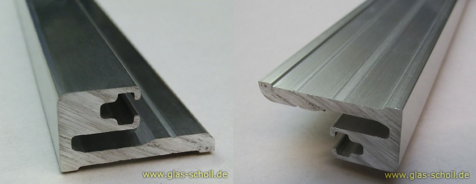 Artikelbild 7 des Artikels “Trägerprofil für Dichtungen als Türanschlag 2010 mm - E6/EV1 naturfarbig eloxiert“