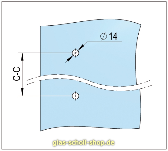 Artikelbild 7 des Artikels “Stangengriff, Ø 25 mm 300 mm - gebürstet“
